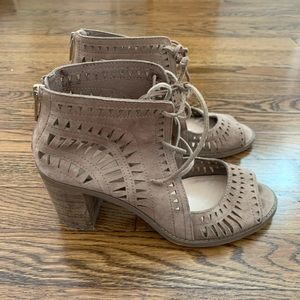 Vince Camuto Cutout Lace-up Sandal